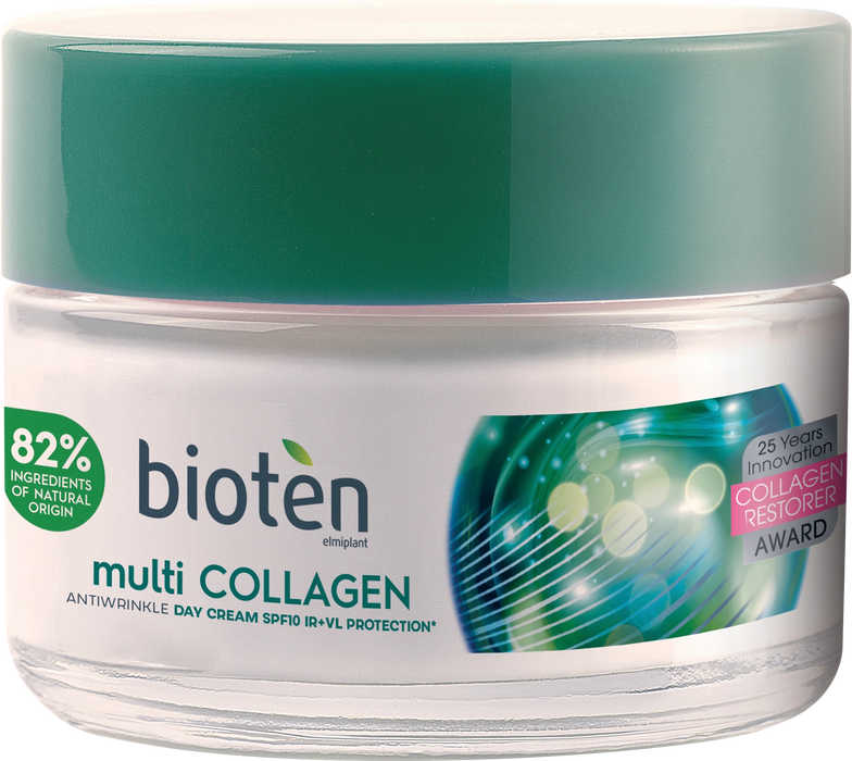 Дневен крем за лице Multi Collagen SPF 10, 50 ml
