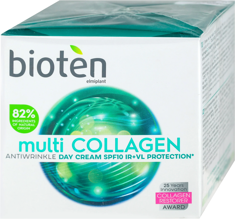 Дневен крем за лице Multi Collagen SPF 10, 50 ml
