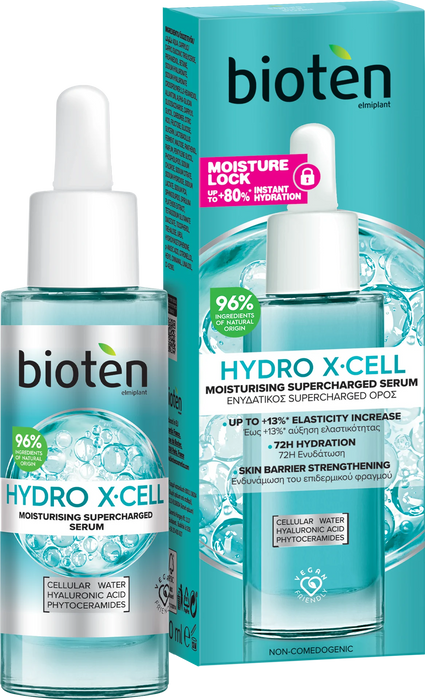 Хидратиращ серум за лице Hydro X-Cell, 50 g