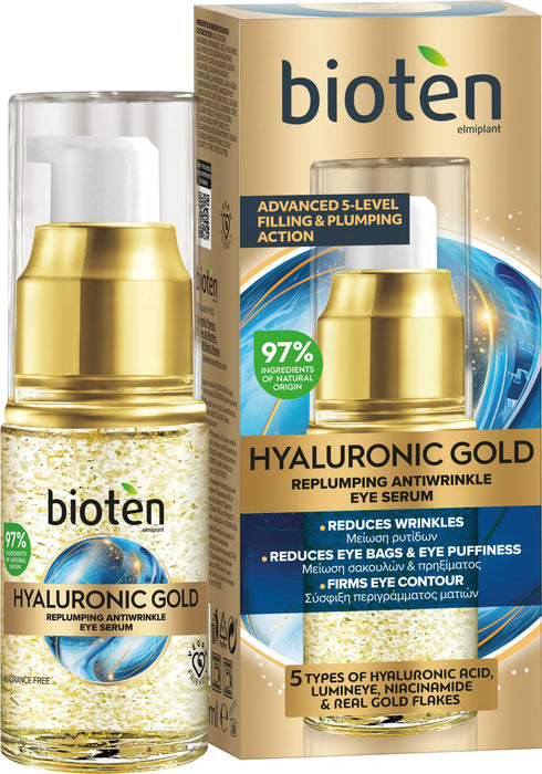Серум за очи Hyaluronic Gold, 15 ml