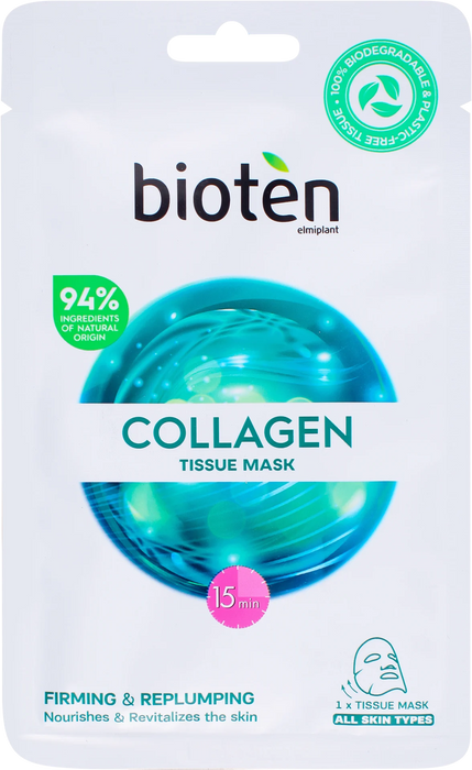 Шийт-маска за лице Collagen, 1 бр
