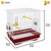 Bird Cage Ferplast Giusy Червен Бял