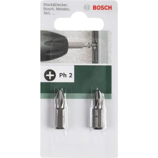 БИТОВЕ PH3X25MM 2БР BOSCH