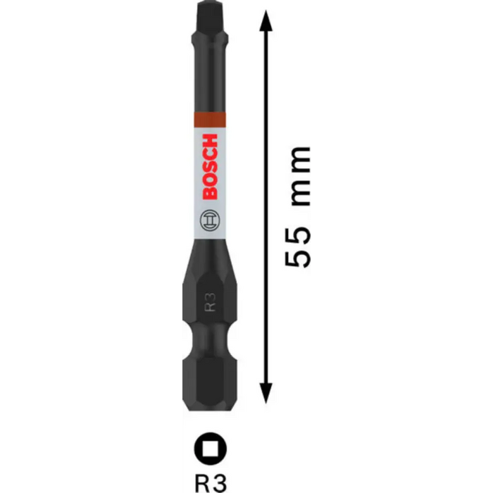 БИТОВЕ R3 55MM 2БР IMPACT BOSCH PRO
