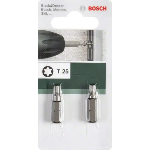 БИТОВЕ T27X25MM 2БР BOSCH