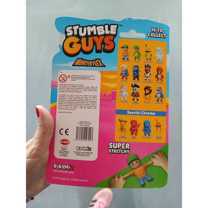 Кукла Bizak Monsterflex Stumble Guys Гъвкав