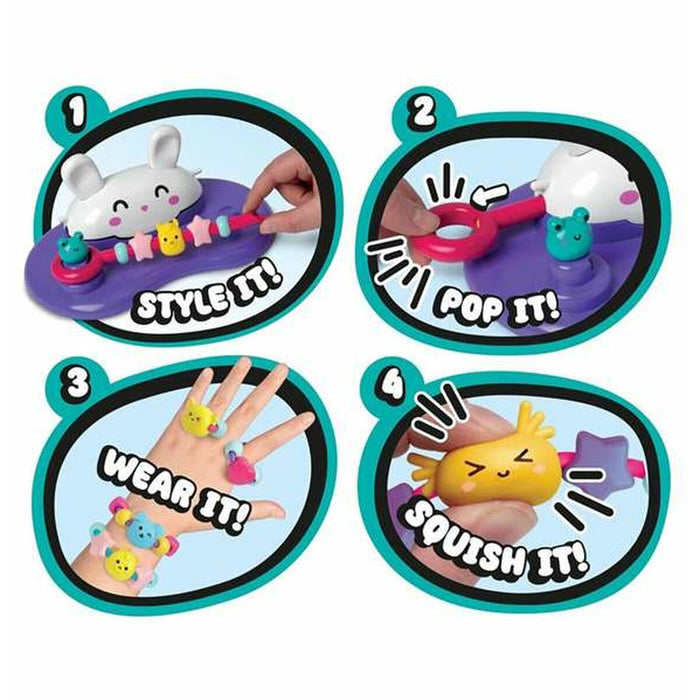 Комплект за Правене на Гривна и Огърлица Bizak Super Squeeze