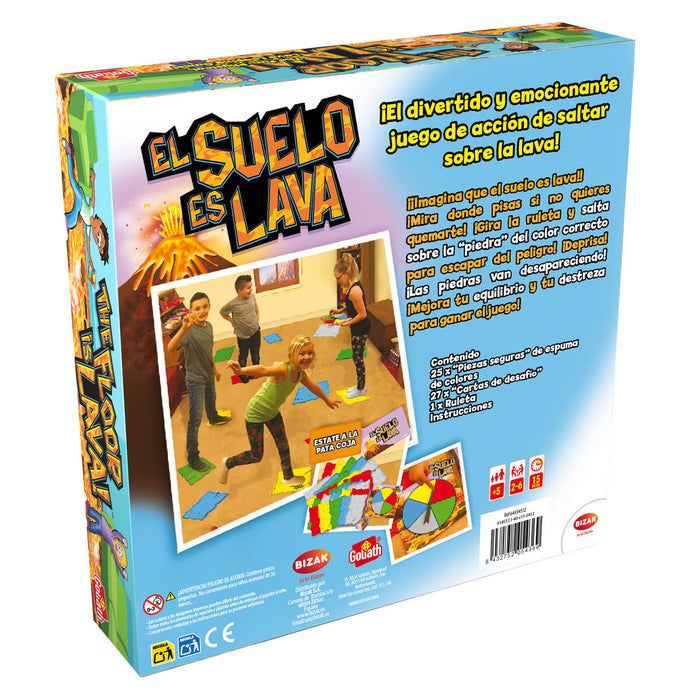 Настолна игра Bizak El Suelo Es Lava