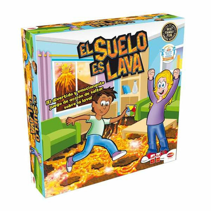 Настолна игра Bizak El Suelo Es Lava