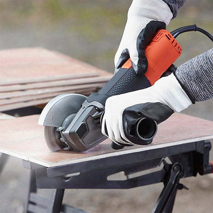 Електрически ъглошлайф Black & Decker - BEG210K, 900W, 115 mm