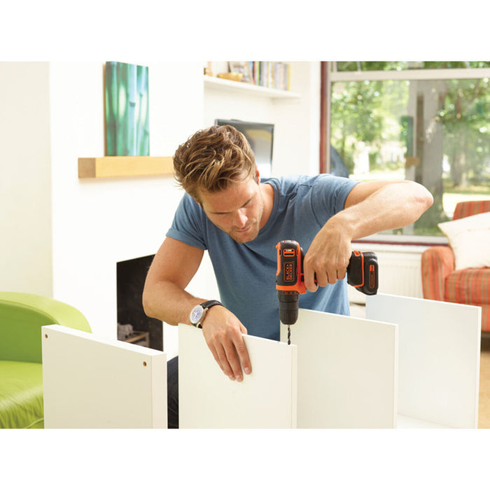 Електрическа отвертка Black & Decker BDCDD12KB-QW