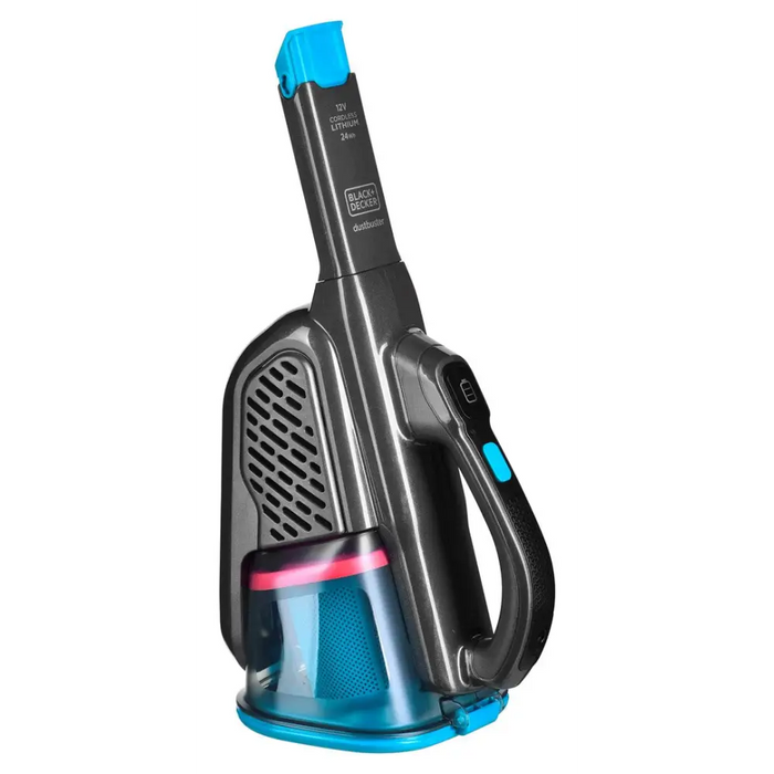 Black & Decker BHHV320J ръчна прахосмукачка синя титаниева