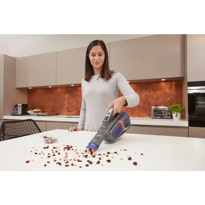 Black & Decker BHHV520BFP ръчна прахосмукачка черна
