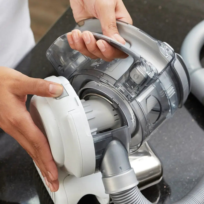 Black & Decker PD1820L-QW ръчна прахосмукачка Chrome Bagless