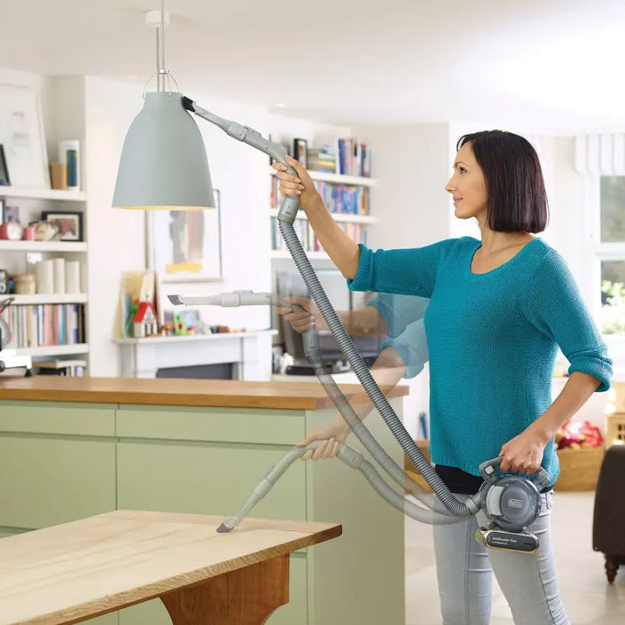 Black & Decker PD1820L-QW ръчна прахосмукачка Chrome Bagless