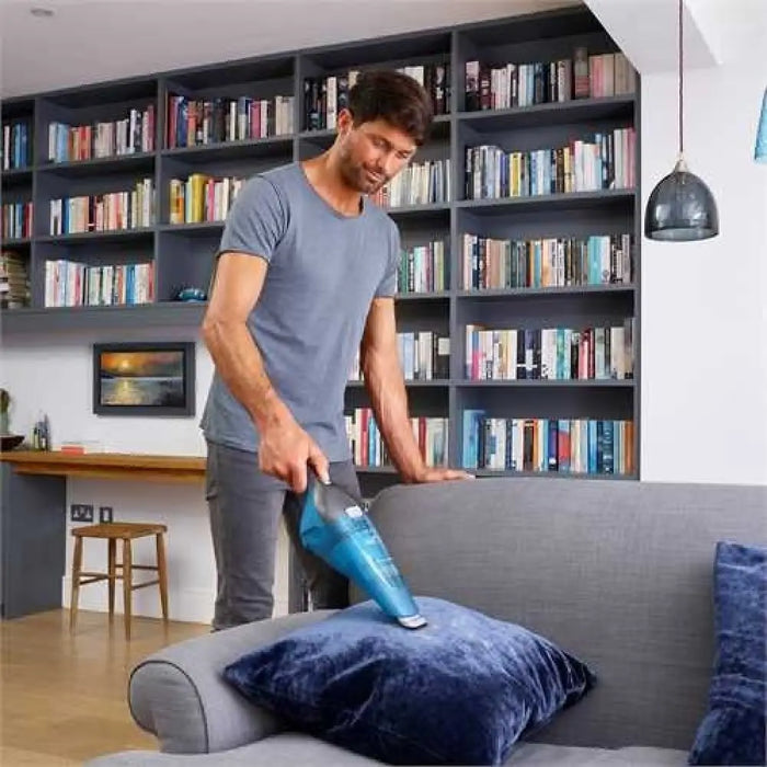 Black & Decker WDC215WA ръчна прахосмукачка синя титаниева
