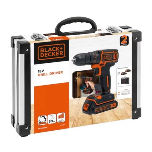 BLACK + DECKER 18V бормашина/винтоверт CDC18BAFC-QW