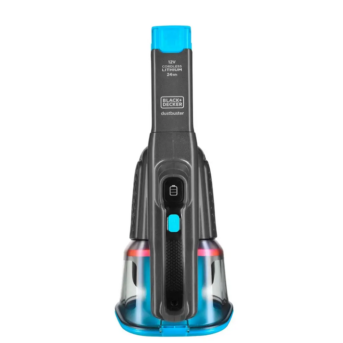 Black & Decker BHHV320J ръчна прахосмукачка синя титаниева