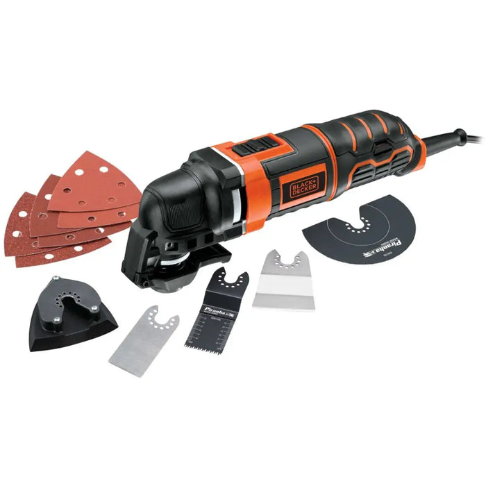 Black & Decker MT300KA-QS oscillating multi-tool Black