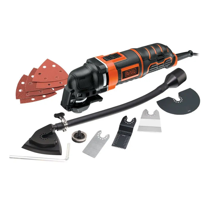 Black & Decker MT300KA-QS oscillating multi-tool Black
