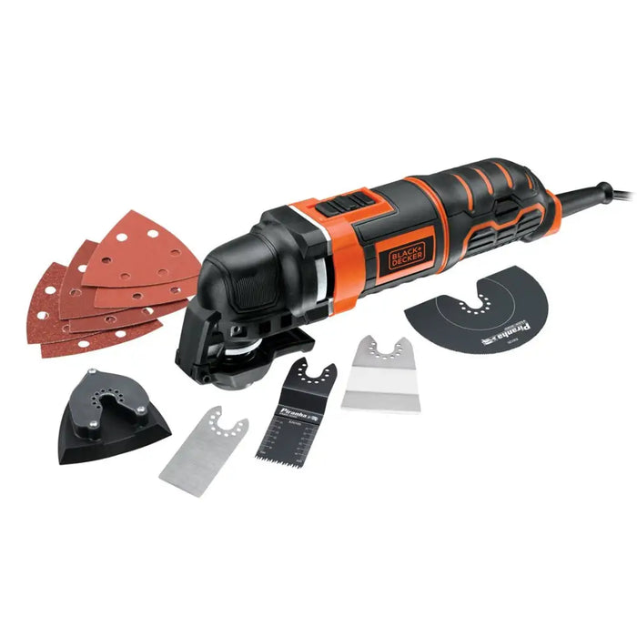 Black & Decker MT300KA-QS oscillating multi-tool Black