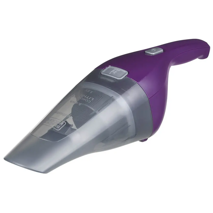 Black & Decker NVC115W ръчна прахосмукачка сива лилава