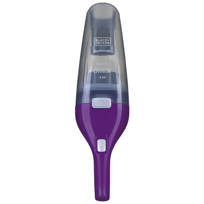 Black & Decker NVC115W ръчна прахосмукачка сива лилава
