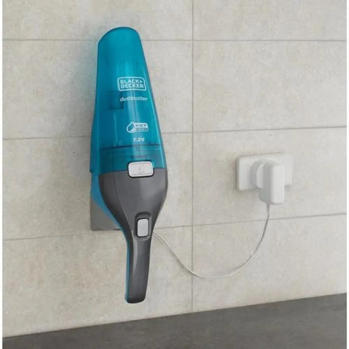 Black & Decker WDC215WA ръчна прахосмукачка синя титаниева