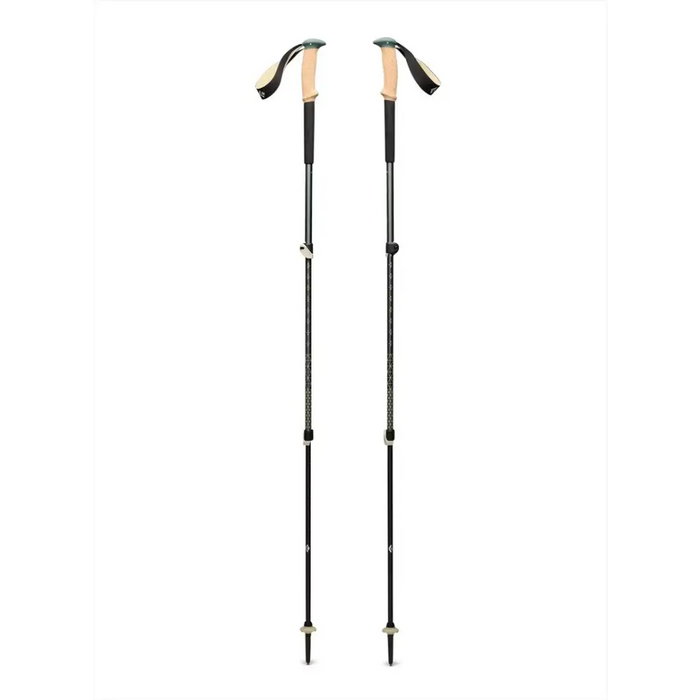 BLACK DIAMOND Trail Cork Trekking Poles laurel green