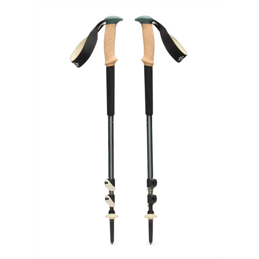 BLACK DIAMOND Trail Cork Trekking Poles laurel green