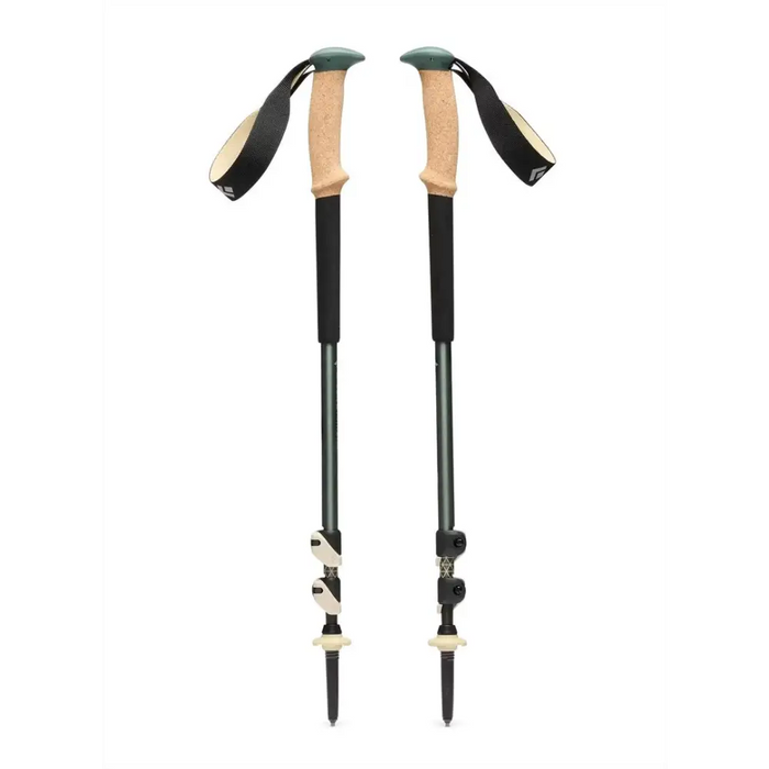 BLACK DIAMOND Trail Cork Trekking Poles laurel green