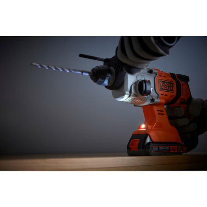 АКУМУЛАТОРЕН ПЕРФОРАТОР 18V BLACK&DECKER