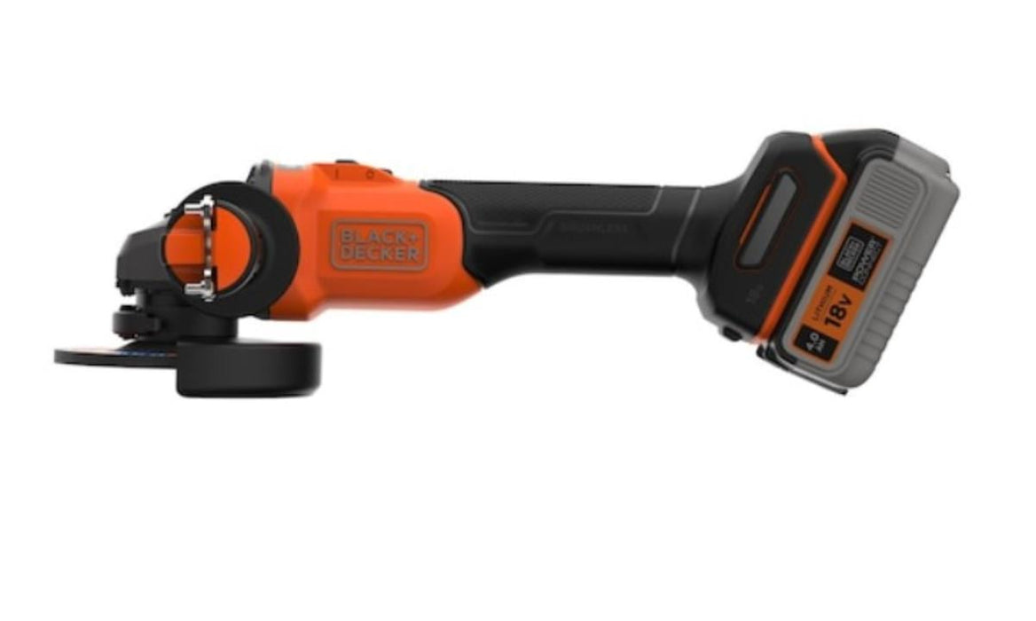 АКУМУЛАТОРЕН ЪГЛОШЛАЙФ 115ММ B&D
