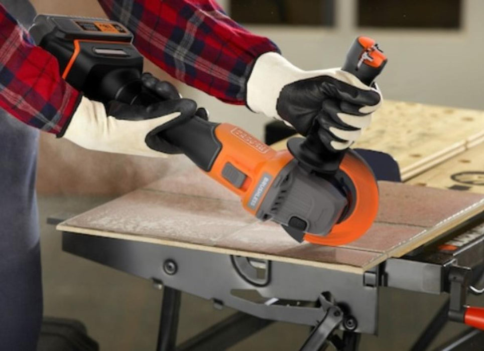 АКУМУЛАТОРЕН ЪГЛОШЛАЙФ 115ММ B&D