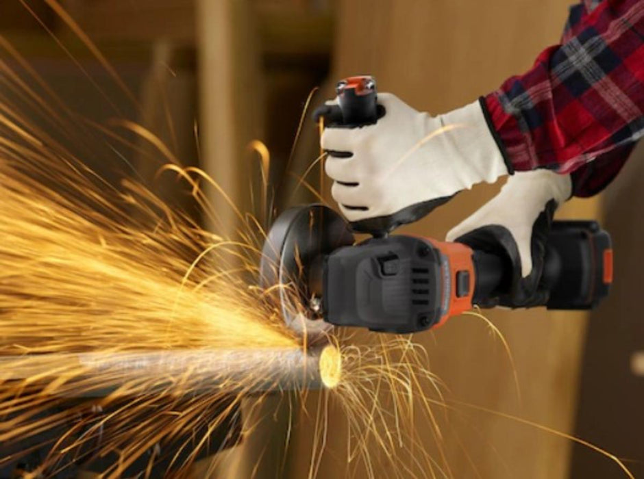 АКУМУЛАТОРЕН ЪГЛОШЛАЙФ 115ММ B&D