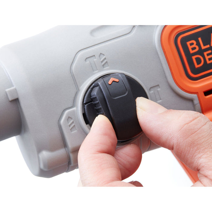 АКУМУЛАТОРЕН БЕЗЧЕТКОВ ПЕРФОРАТОР BLACK&DECKER BCD900M1K-QW 18 V, 1.20 J, SDS PLUS, БРОЙ БАТЕРИИ 1, 4.00 Ah, КУФАР