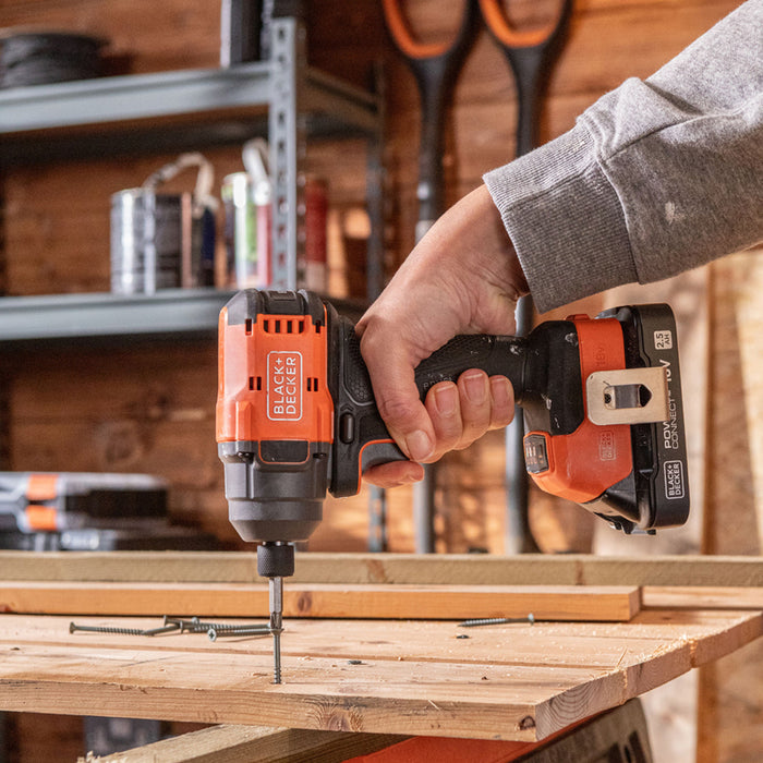 АКУМУЛАТРОРЕН БЕЗЧЕТКОВ BLACK&DECKER BLIM78E1K-QW
