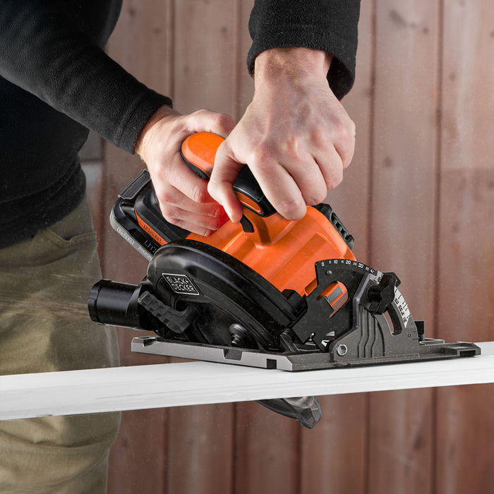 АКУМУЛАТОРЕН БЕЗЧЕТКОВ РЪЧЕН ЦИРКУЛЯР BLACK&DECKER BLCCS78E1-QW