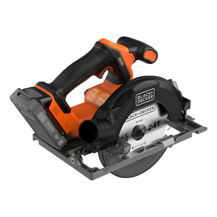 АКУМУЛАТОРЕН БЕЗЧЕТКОВ РЪЧЕН ЦИРКУЛЯР BLACK&DECKER BLCCS78E1-QW