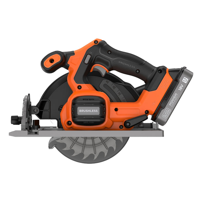 АКУМУЛАТОРЕН БЕЗЧЕТКОВ РЪЧЕН ЦИРКУЛЯР BLACK&DECKER BLCCS78E1-QW