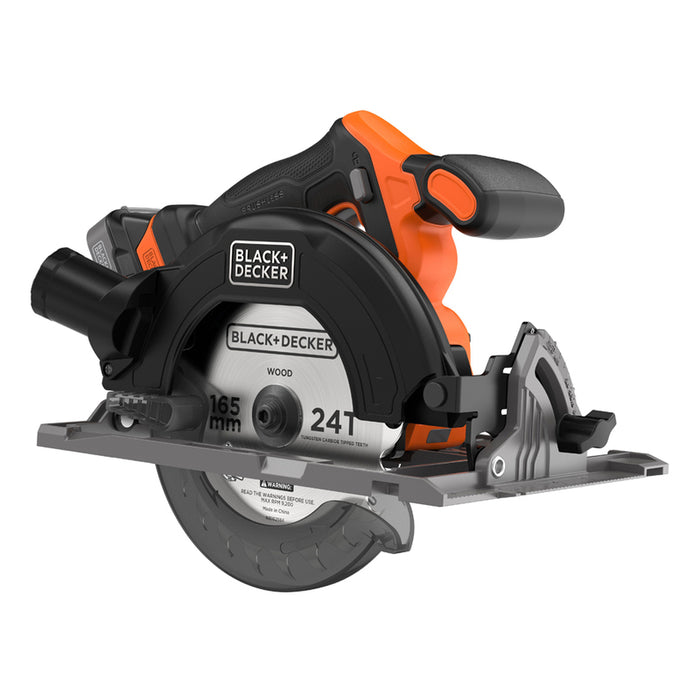 АКУМУЛАТОРЕН БЕЗЧЕТКОВ РЪЧЕН ЦИРКУЛЯР BLACK&DECKER BLCCS78E1-QW