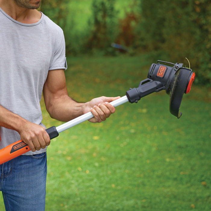 АКУМУЛАТОРЕН ТРИМЕР BLACK&DECKER ST182320-QW 18 V, БРОЙ БАТЕРИИ 1, 2.00 Ah, ШИРИНА НА КОСЕНЕ 25.00 см