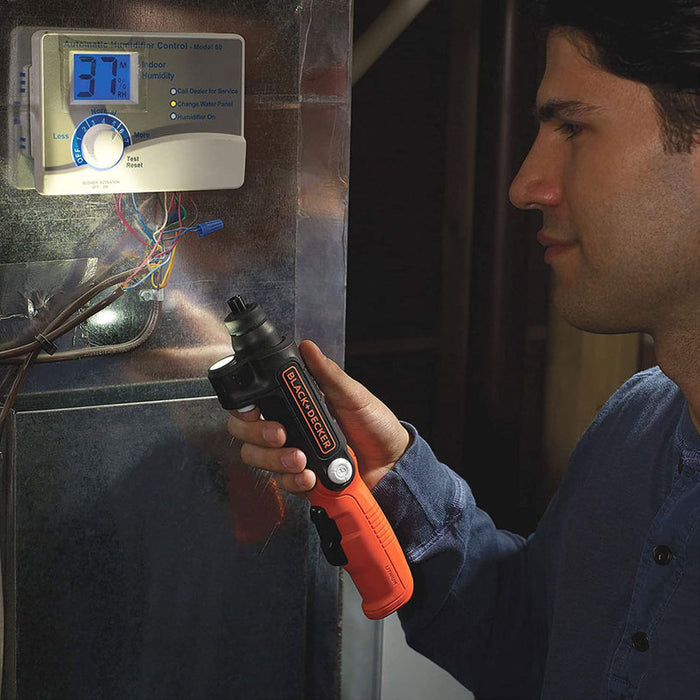 АКУМУЛАТОРНА ОТВЕРТКА BLACK&DECKER BDCSFL20AT-QW 3.6 V, 1.50 Ah, 5.50 nm