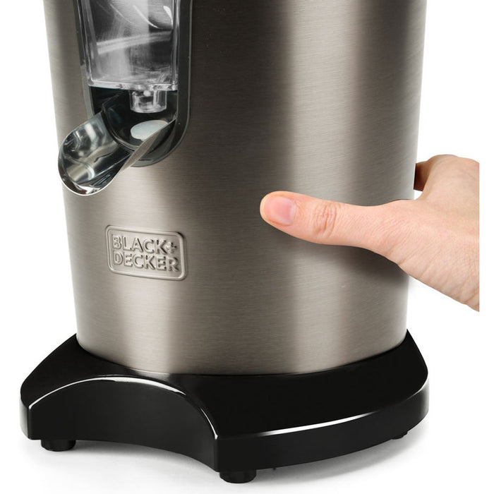 ЦИТРУСПРЕСА BLACK&DECKER BXCJ350E 350 W, INOX, 650.00 ml
