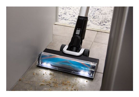 Black & Decker BHFEB520D1-QW прахосмукачка/електрическа метла Батерия Суха Циклонна Без торба Черен, Сребрист, Прозрачен 2 Ah
