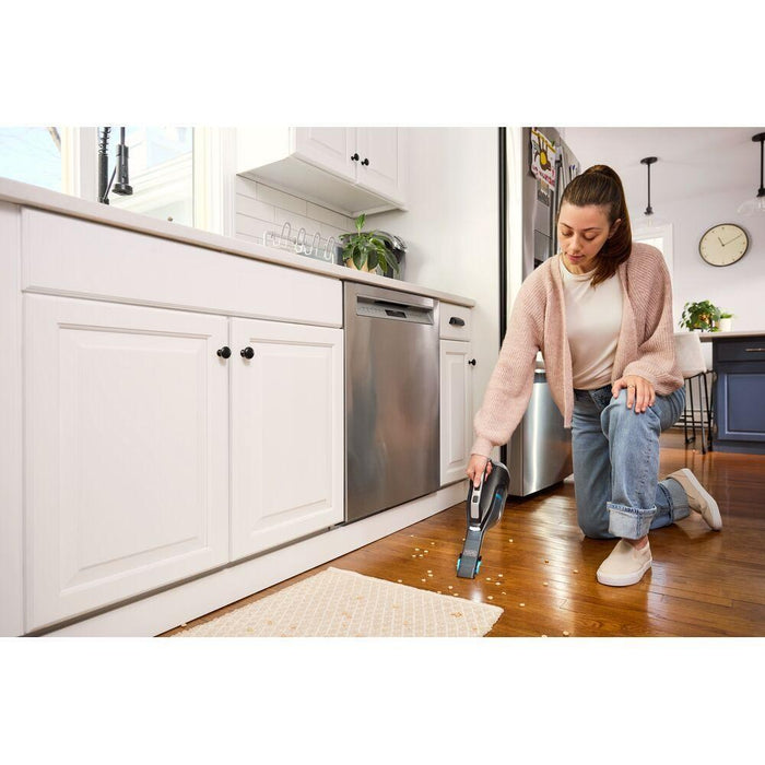 Ръчна прахосмукачка Black & Decker DVD320B Черен, Сребрист, Тюркоаз Без торба