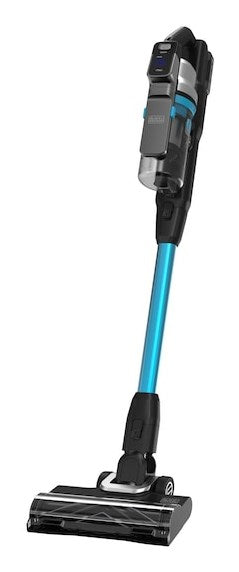 Black & Decker BSV520BRB-QW прахосмукачка/електрическа метла Батерия Суха Без торба 0.65 л Син 2 Ah