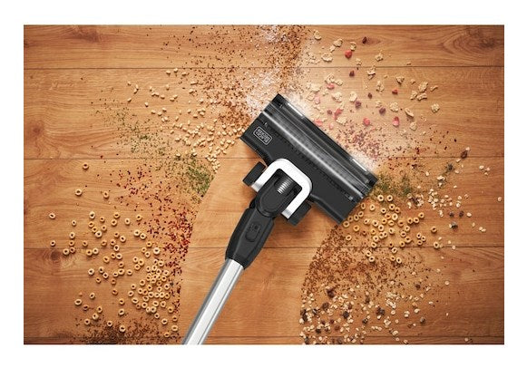 Black & Decker BSV520BRP-QW прахосмукачка/електрическа метла Батерия Суха Без торба 0.65 л 2 Ah