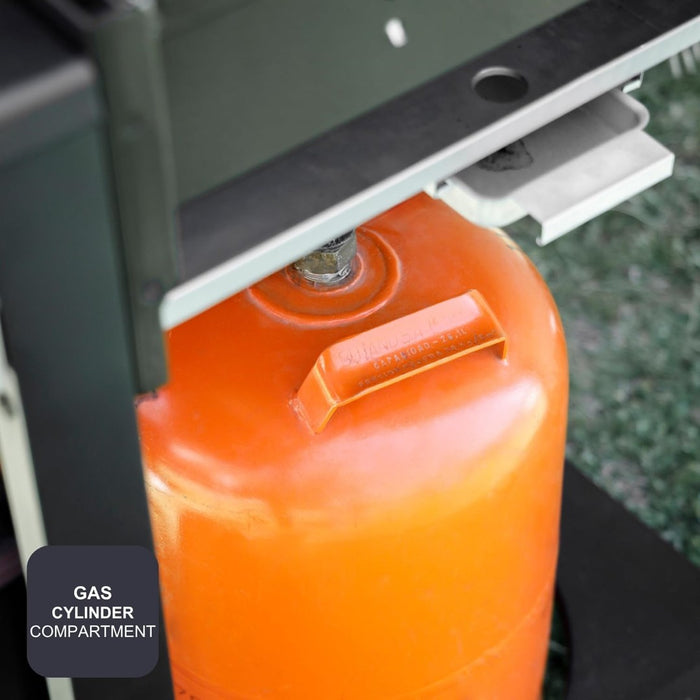 Газова скара Black+Decker BXOG7200E, 2 горелки x 3.6 kW