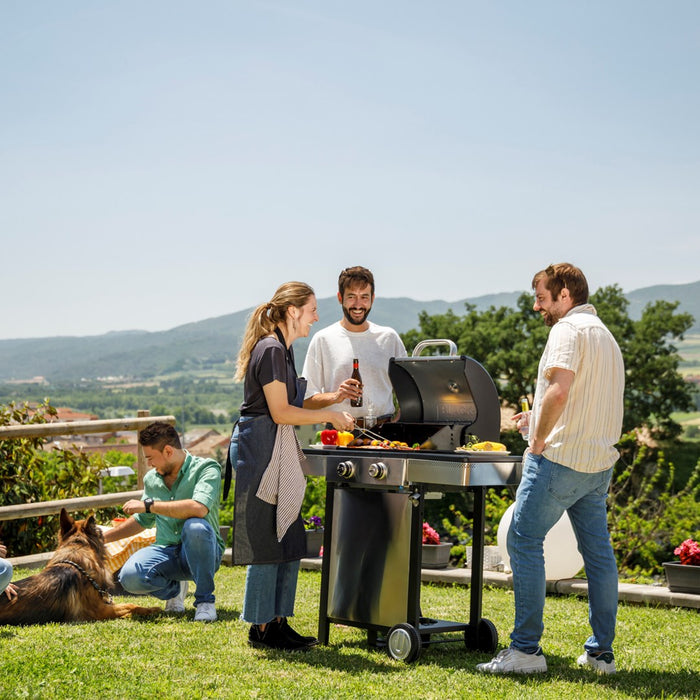 Газова скара Black+Decker BXOG7200E, 2 горелки x 3.6 kW